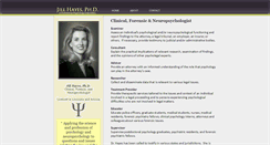 Desktop Screenshot of hayespsychology.com